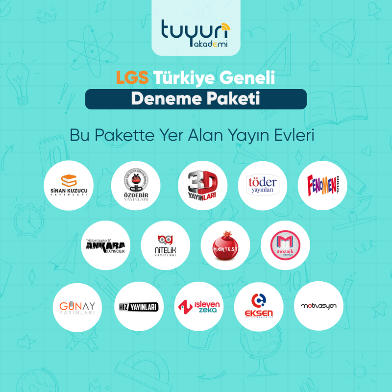 LGS TÜRKİYE GENELİ DENEME PAKETİ 27 - 2