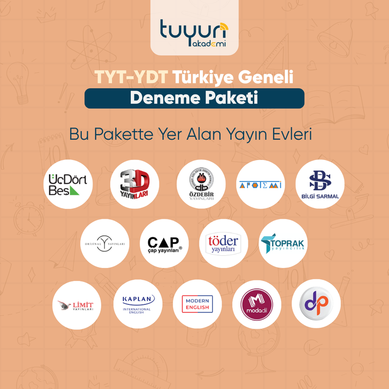 TYT-YDT TÜRKİYE GENELİ DENEME PAKETİ 27 - 2