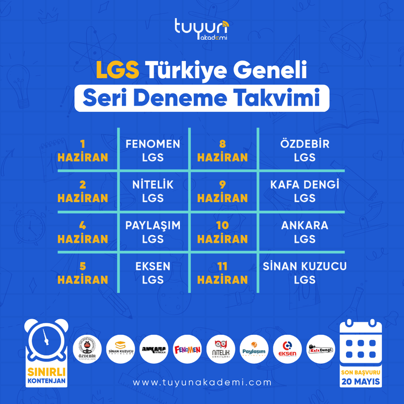 LGS TÜRKİYE GENELİ SERİ DENEME - 2