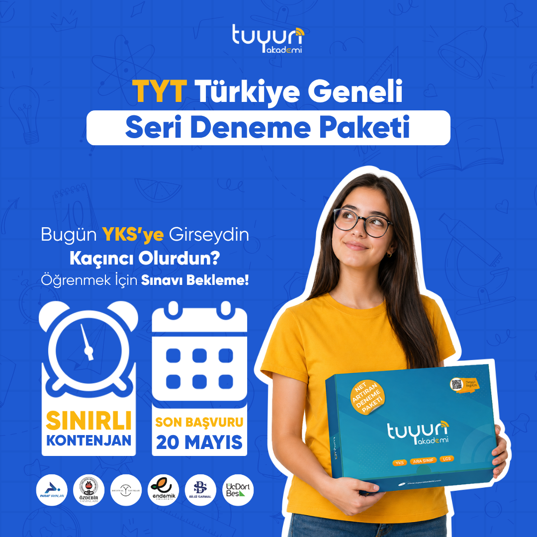 TYT TÜRKİYE GENELİ SERİ DENEME