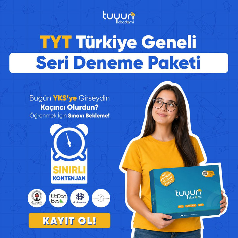 TYT TÜRKİYE GENELİ SERİ DENEME - 1