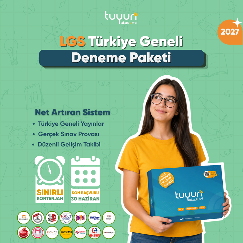 LGS TÜRKİYE GENELİ DENEME PAKETİ 27 - 1