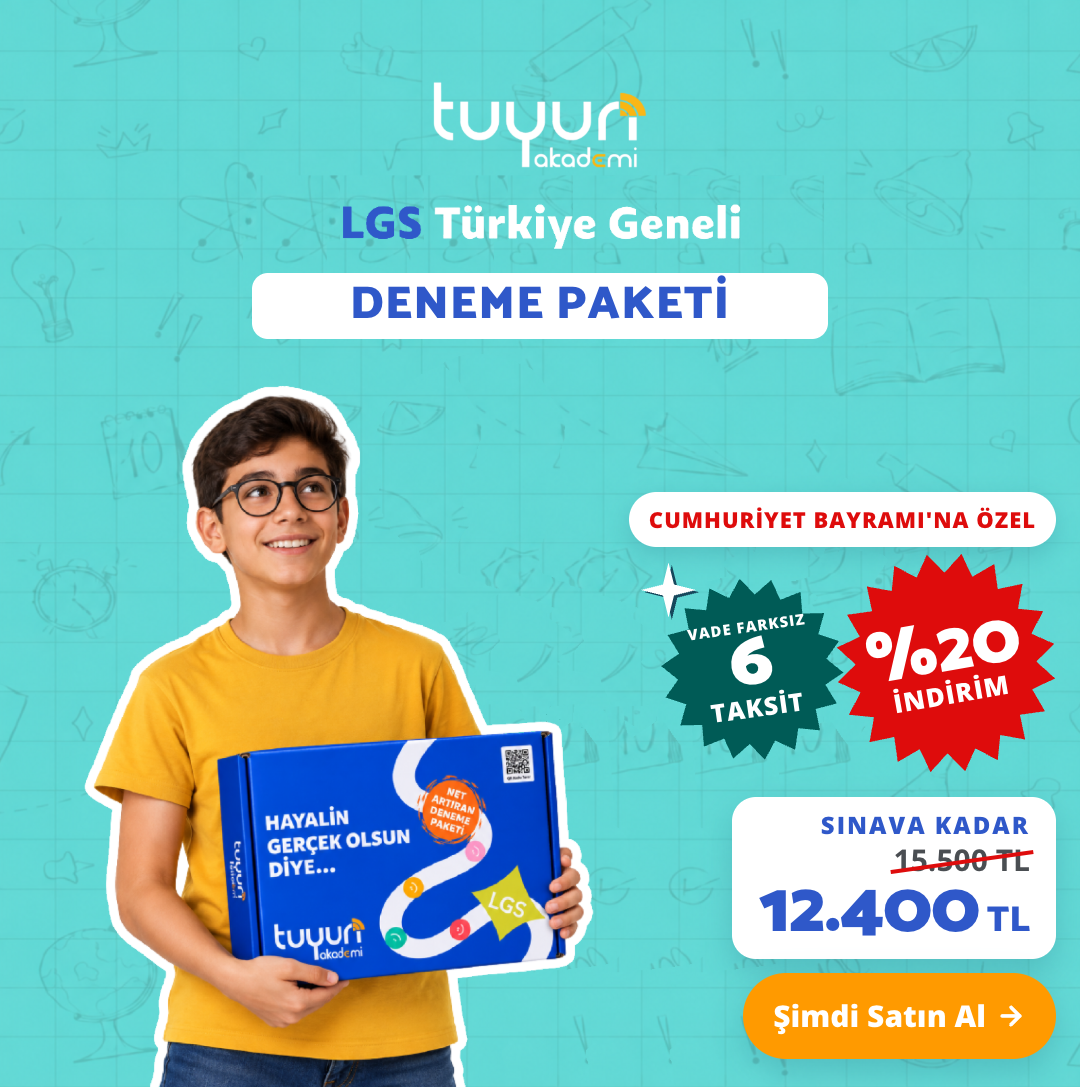 LGS TÜRKİYE GENELİ DENEME PAKETİ 27