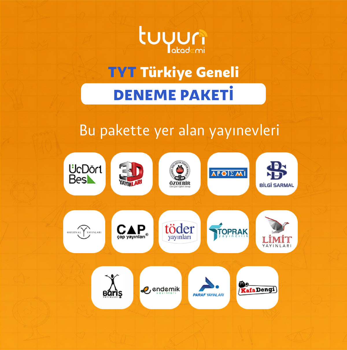 TYT TÜRKİYE GENELİ DENEME PAKETİ 27