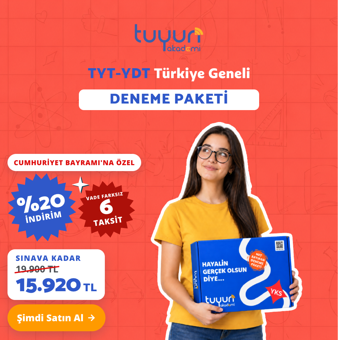 TYT-YDT TÜRKİYE GENELİ DENEME PAKETİ 27